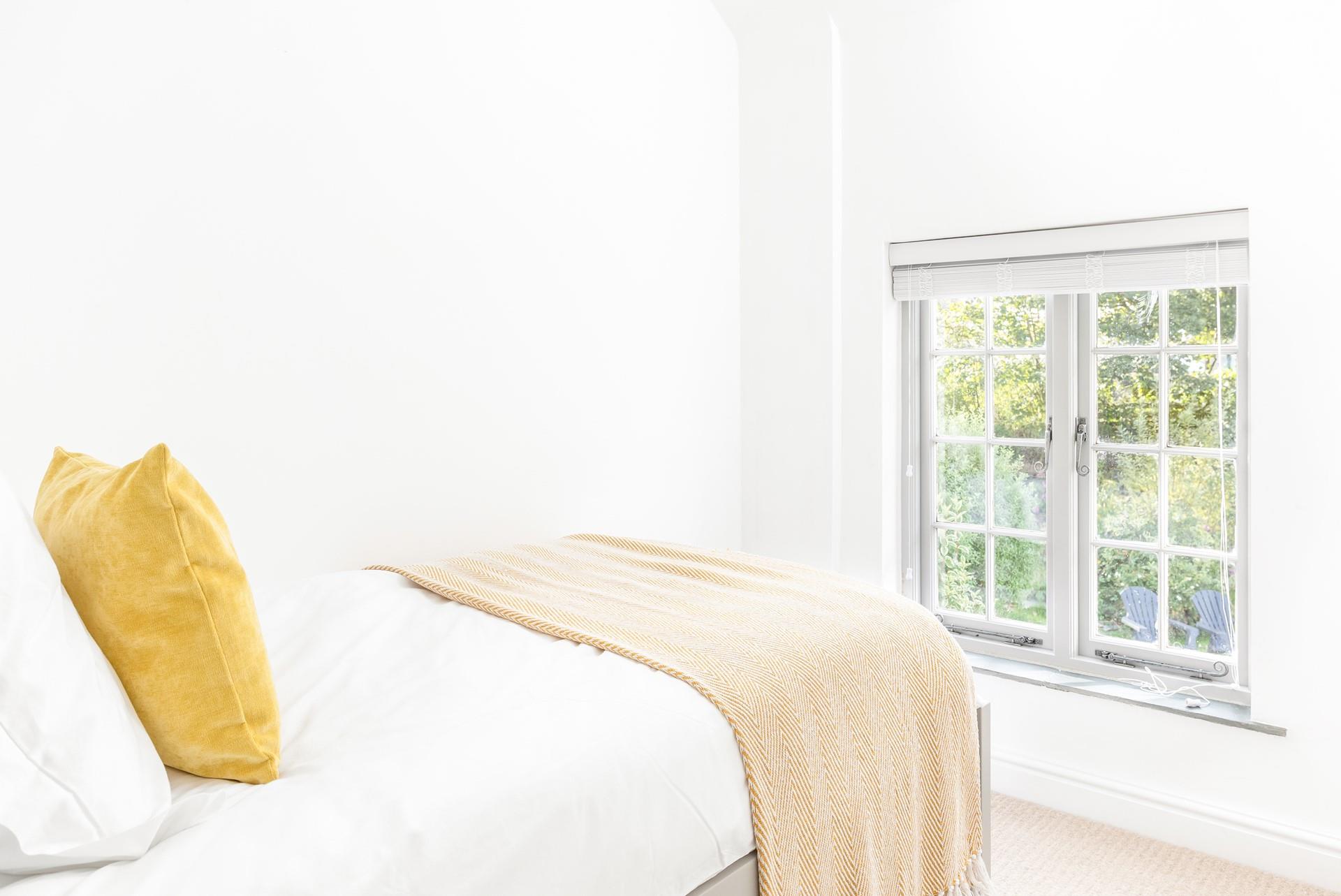 Wake up to countryside views from bedroom 3.