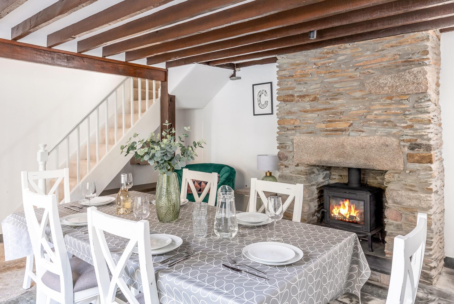 Start the day off with a breakfast of freshly made pancakes and head out for a countryside stroll.