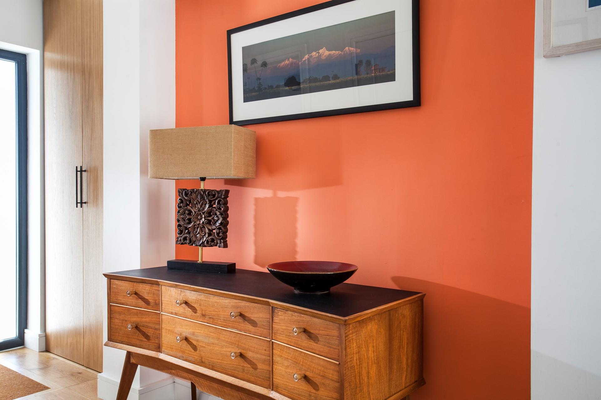 Carefully chosen furniture, colours and artwork add a unique and luxurious feel to Villa Messina. 