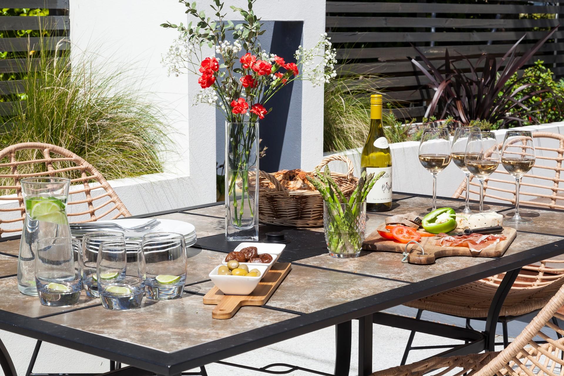 Indulge in some local produce from the nearby farm shop. 