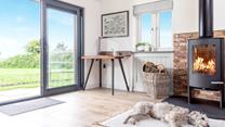 Your four-legged family members will love resting in front of the fire after running around the enclosed garden.