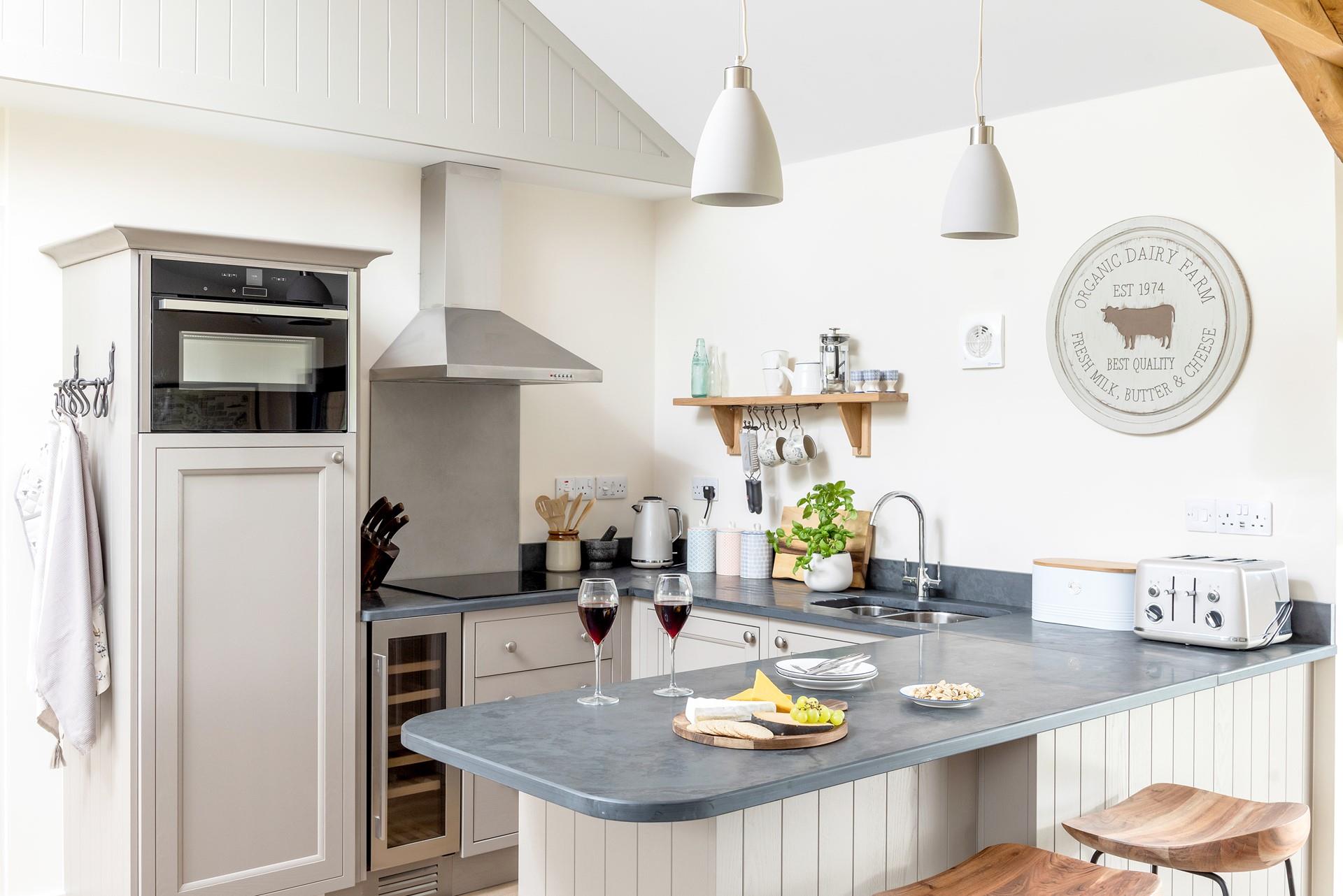 Pour yourself a glass of wine whilst preparing evening nibbles.