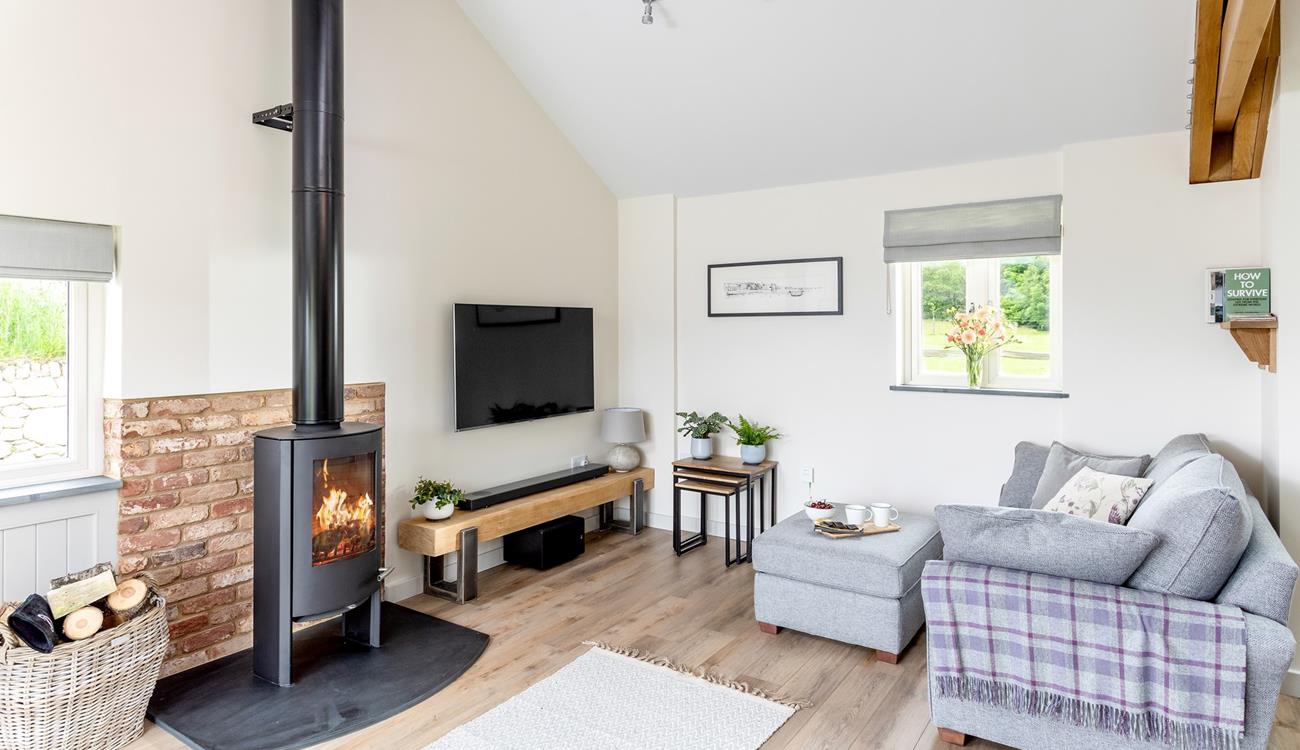 Evenings can be spent cosying up with one of your favourite films on the TV.