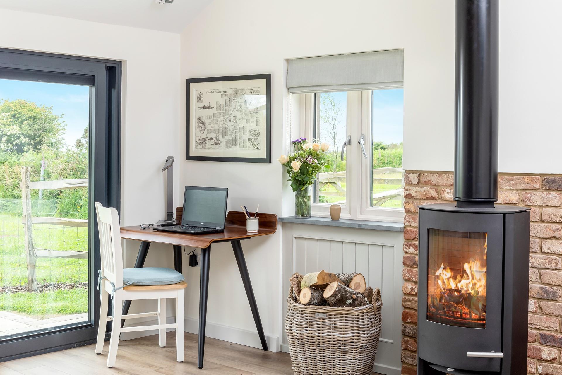 Snuggle up with your furry friends, exhausted after a day exploring the area.