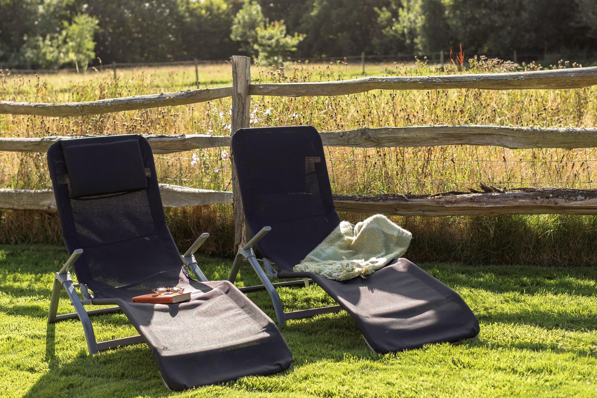 Relax and listen to the sounds of the birds, with  good book in hand.