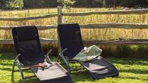 Relax and listen to the sounds of the birds, with  good book in hand.