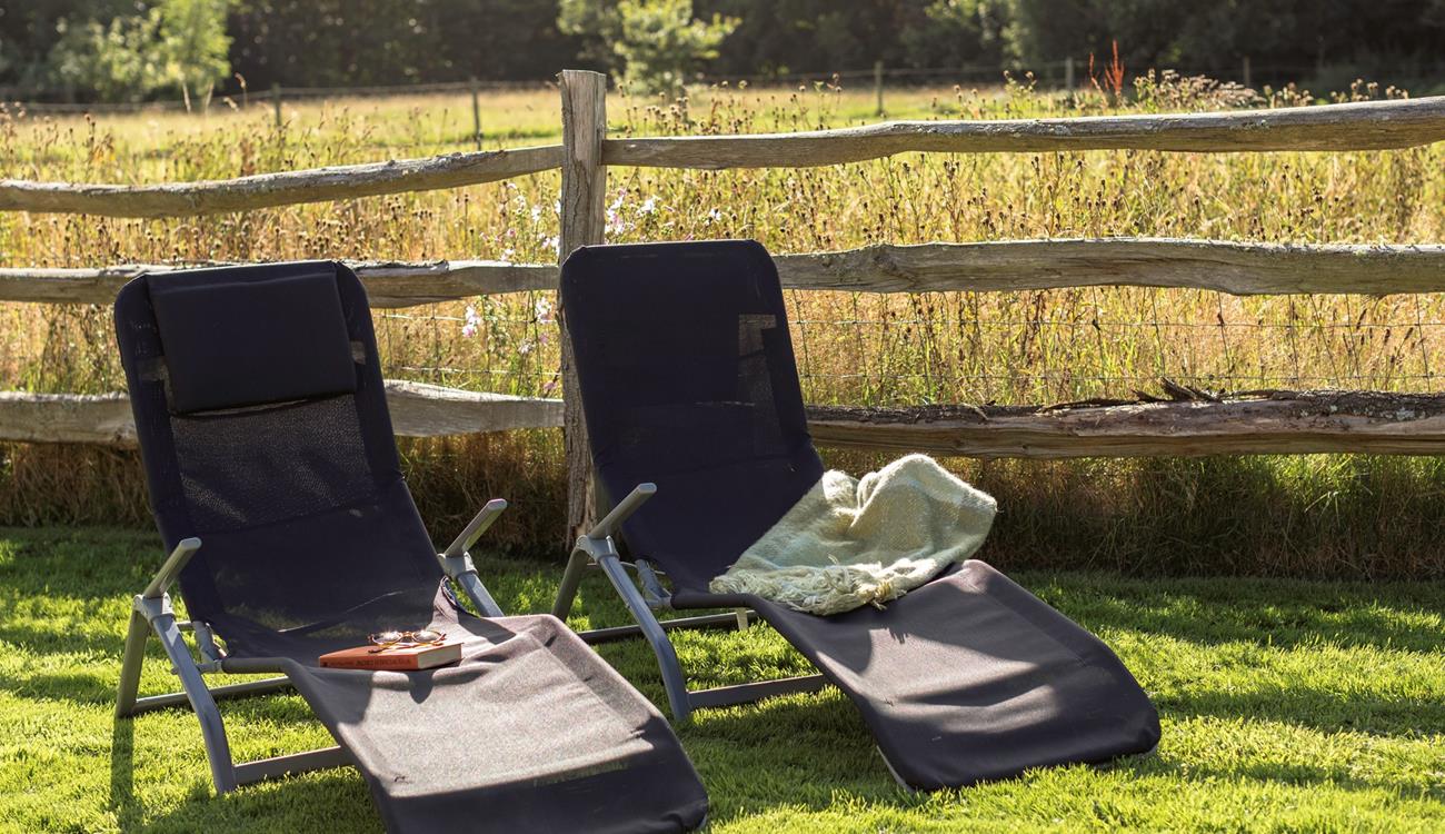 Relax and listen to the sounds of the birds, with  good book in hand.