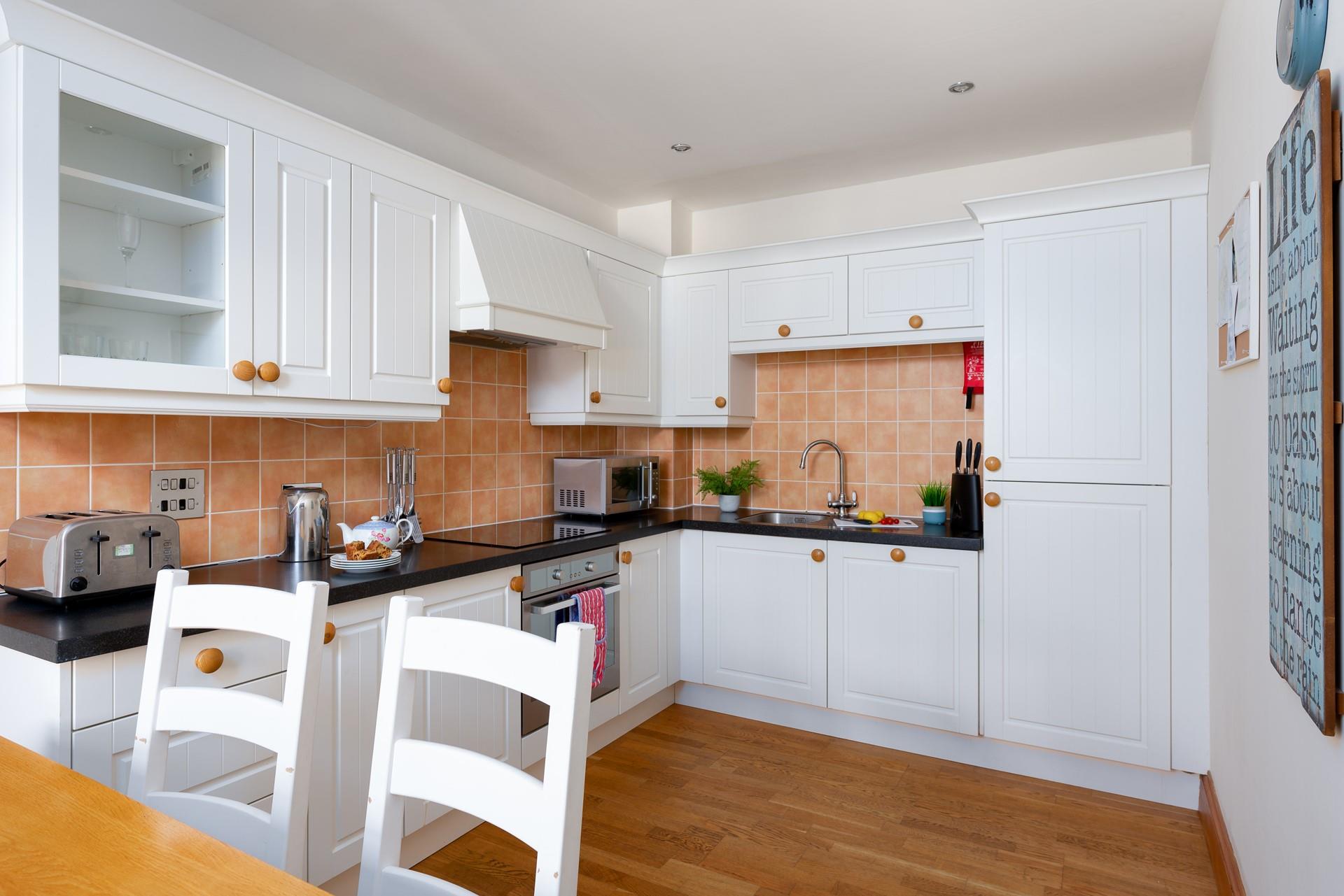 Buy some local bread and cook yourself the perfect bacon sandwich for breakfast.