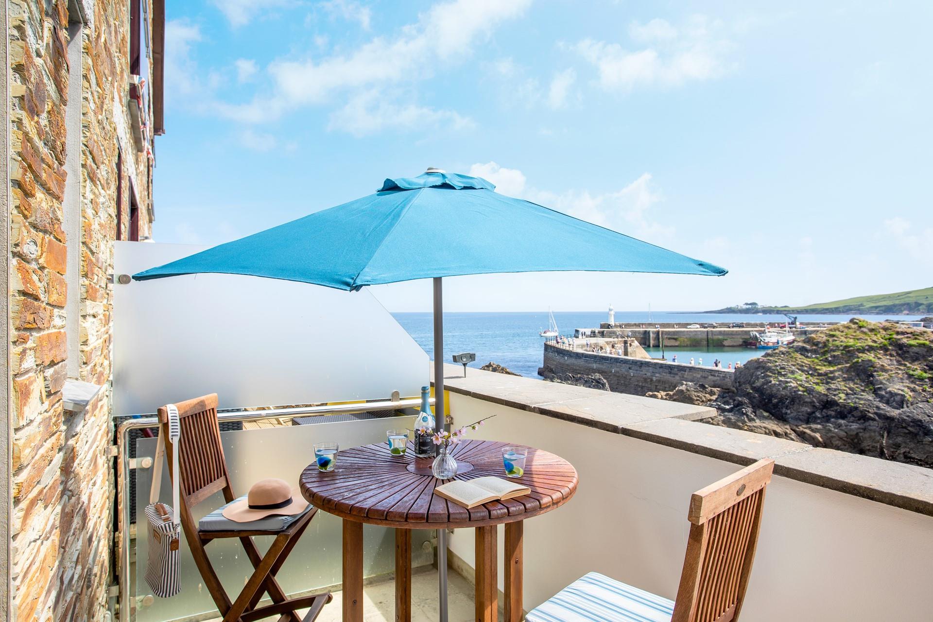 Grab a good book and spend hours relaxing on your private balcony.