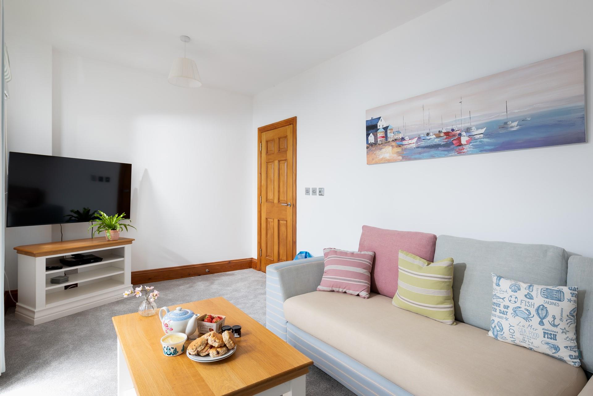 Wake up, make yourself a hot cup of tea and discuss what's on the day's agenda.