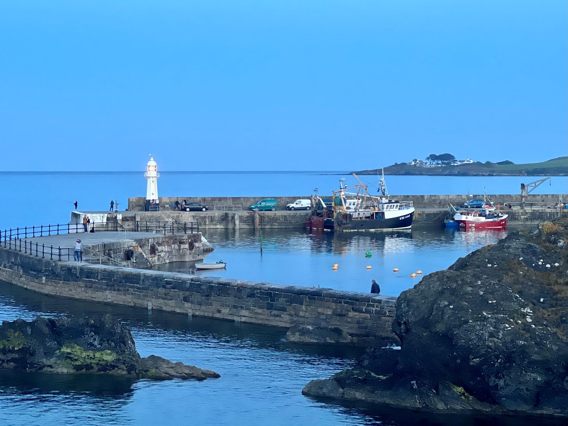 Spend the days relaxing on the balcony watching the boats come and go in the harbour.