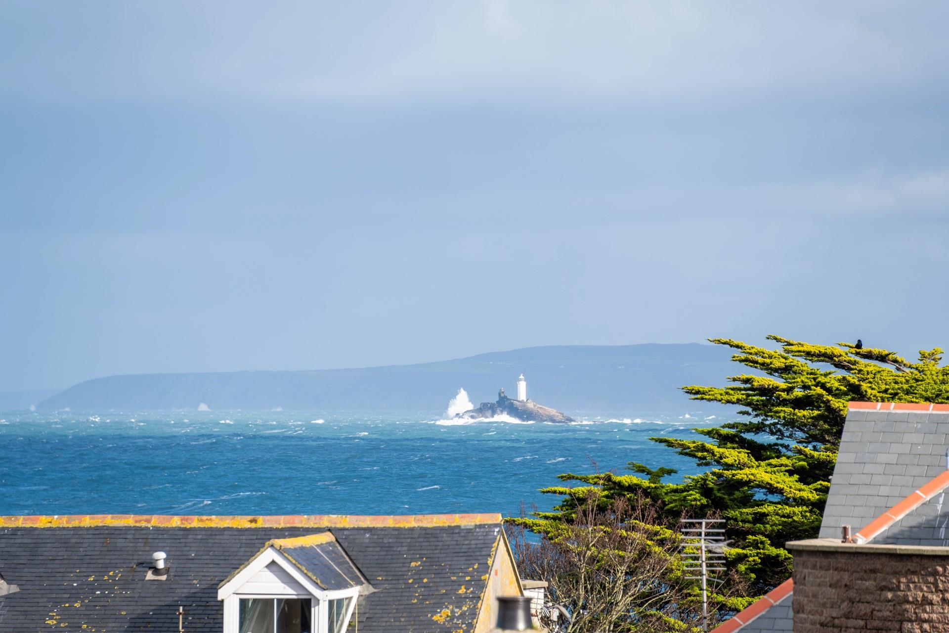 The views over St Ives iconic rooftops and out to sea are truly stunning.
