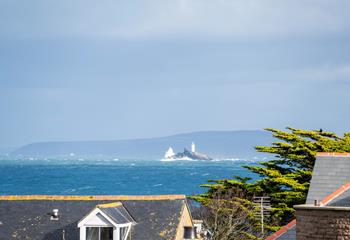 The views over St Ives iconic rooftops and out to sea are truly stunning.