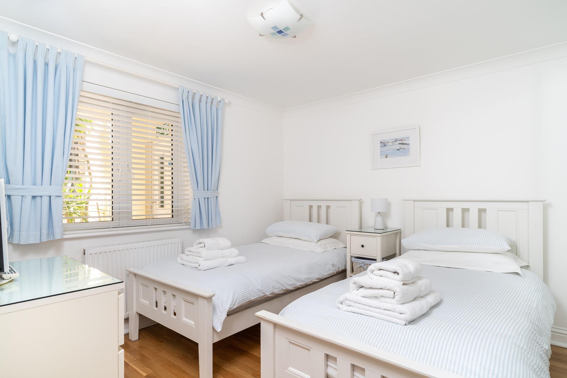 Bedroom 2 is located at the front of the apartment.