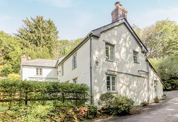 Nestled in a tranquil wooded valley in stunning north Cornwall with coast and country nearby.