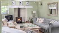 The second sitting room is ideal for a night of board games with family and friends.