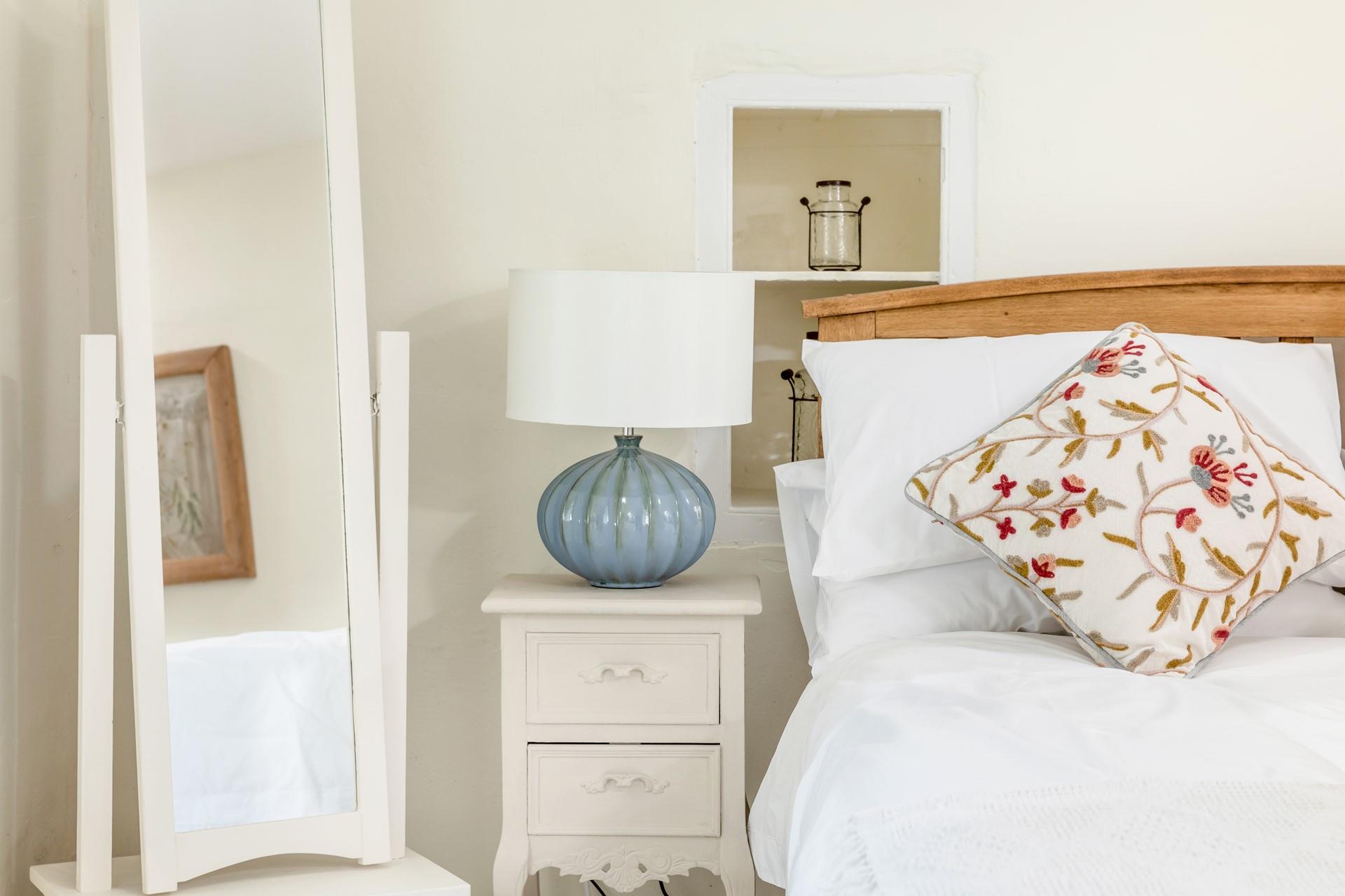 Discover quaint, rustic features throughout the cottage.