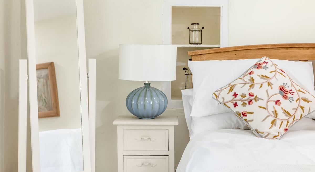 Discover quaint, rustic features throughout the cottage.