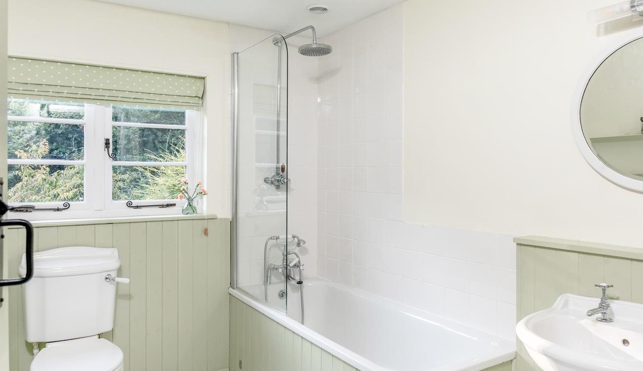 The hardest decision you will have to make is whether to use the rainfall shower or have a bubble bath. 