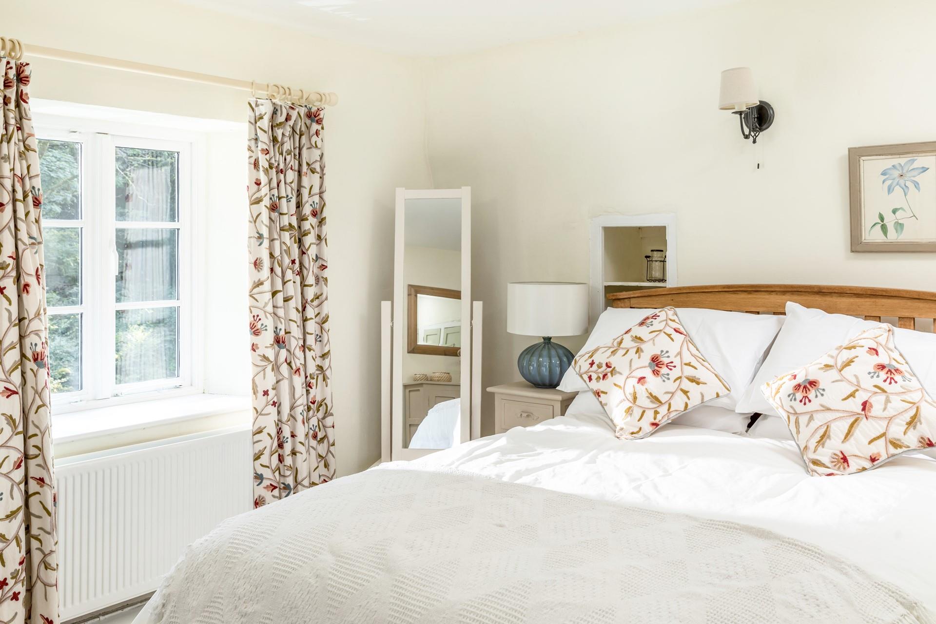 The three bedrooms mean this cottage has ample space for all the family.