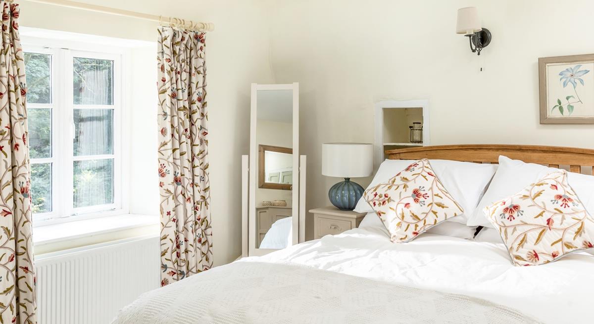 The three bedrooms mean this cottage has ample space for all the family.