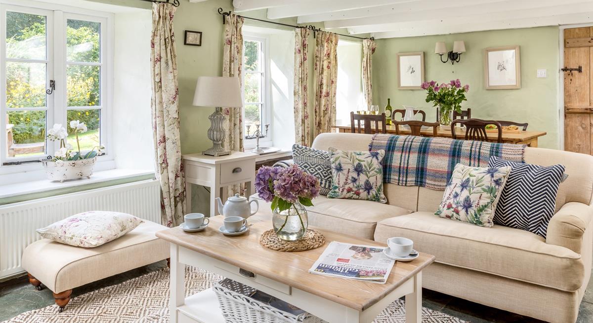 Walk the coast path or spend the day on the beach, before unwinding on the cosy sofa.