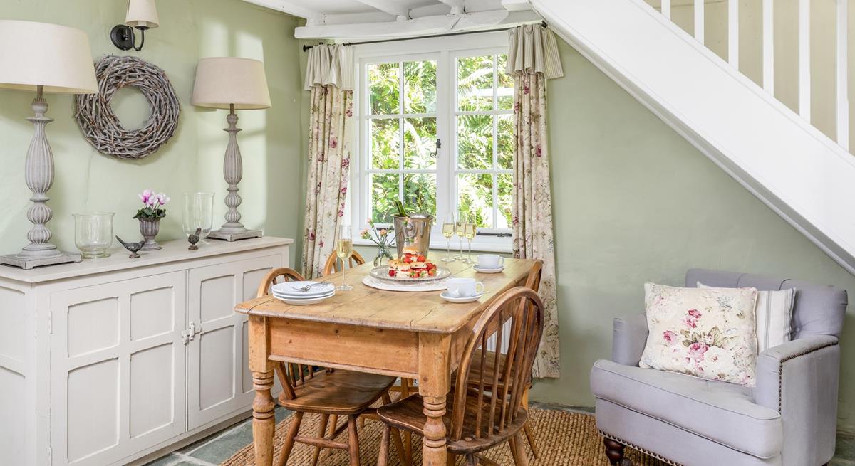 Enjoy a classic Cornish cream tea in the surrounds of this charming cottage.