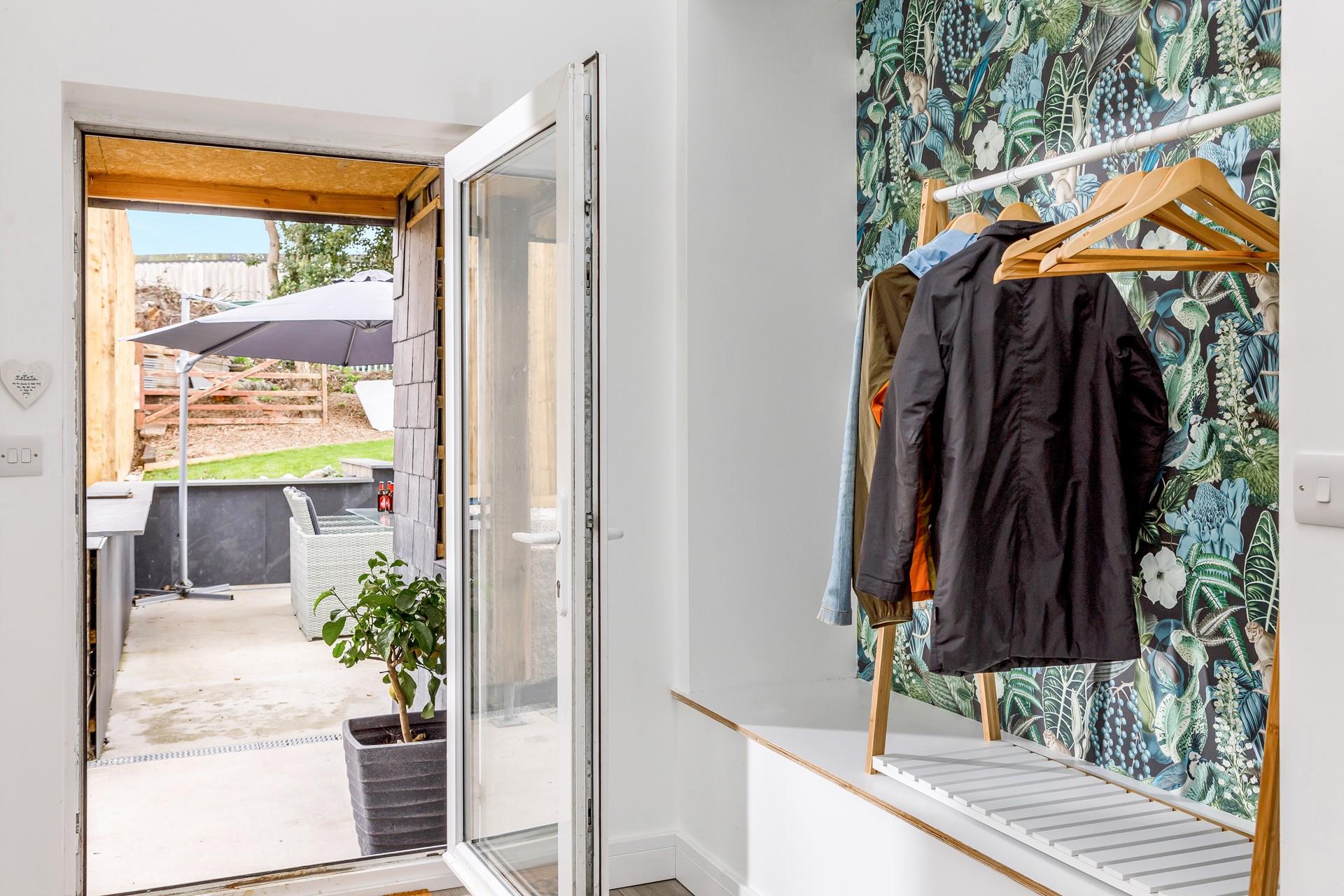 Head outside to enjoy some al fresco dining.