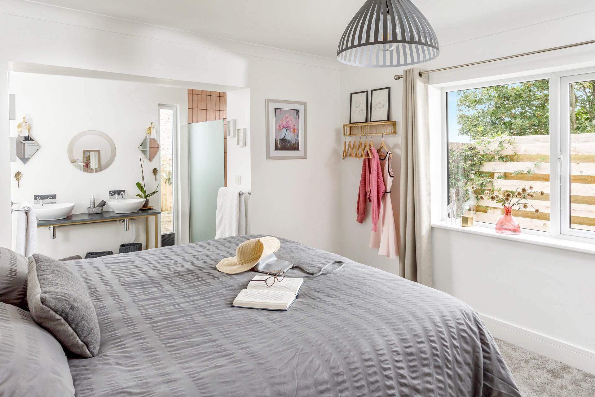 Open the curtains and check the day's weather whilst sipping your first cuppa of the day.