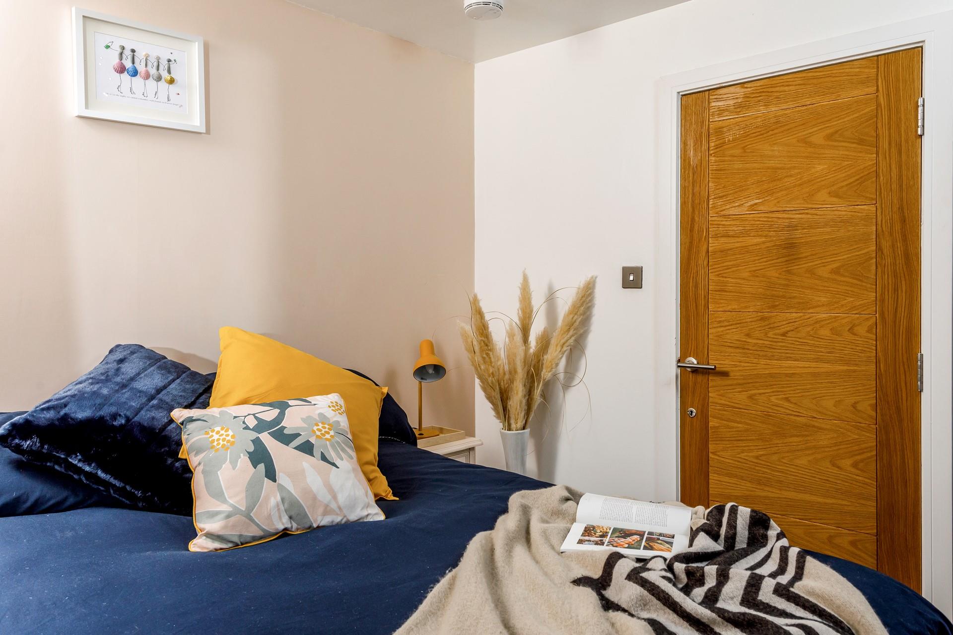 Tuck into bed after a busy day of exploring.