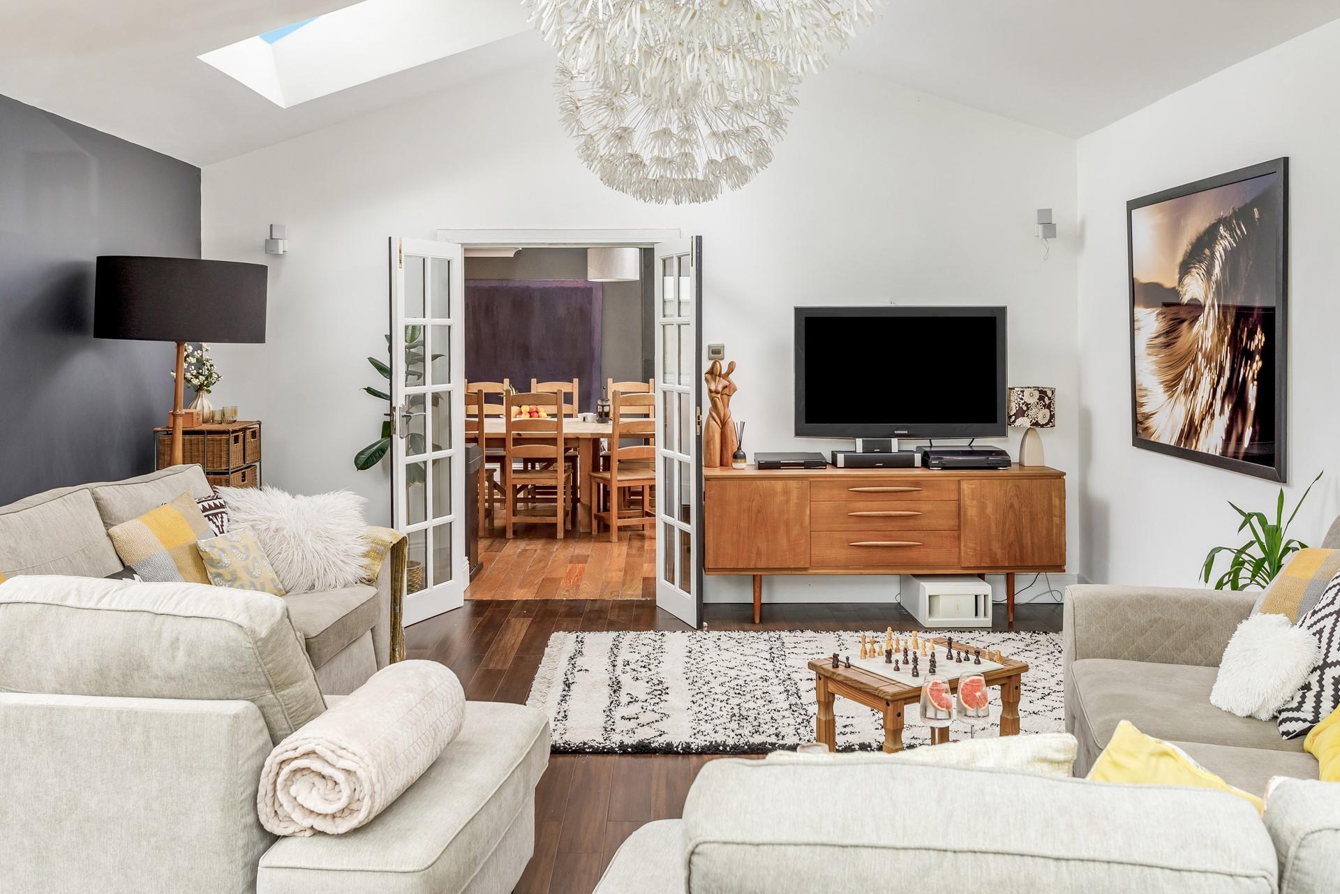 Spend time relaxing in the stylish yet cosy sitting room.