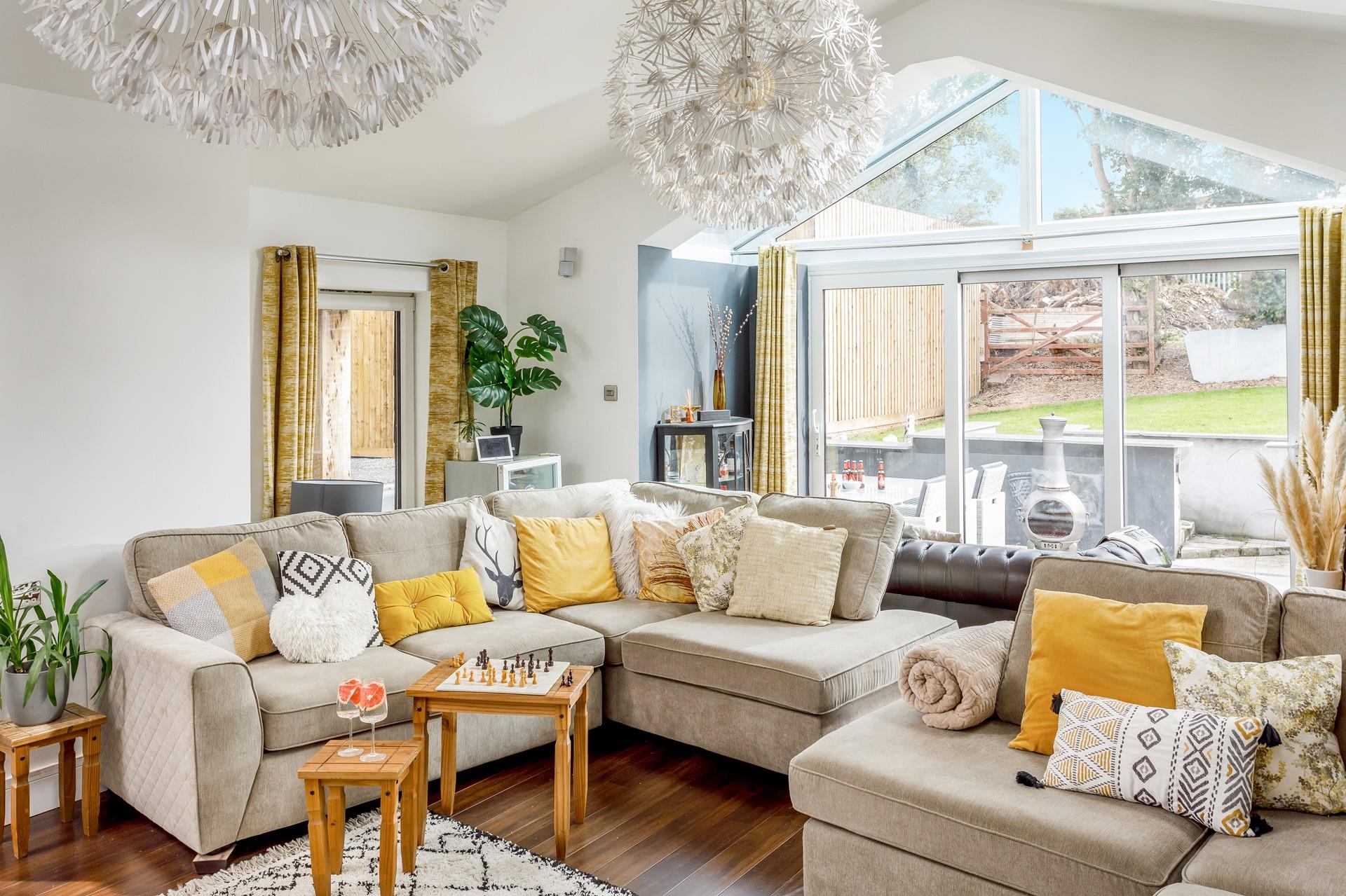 Relax and unwind after days of exploring in the sitting room.