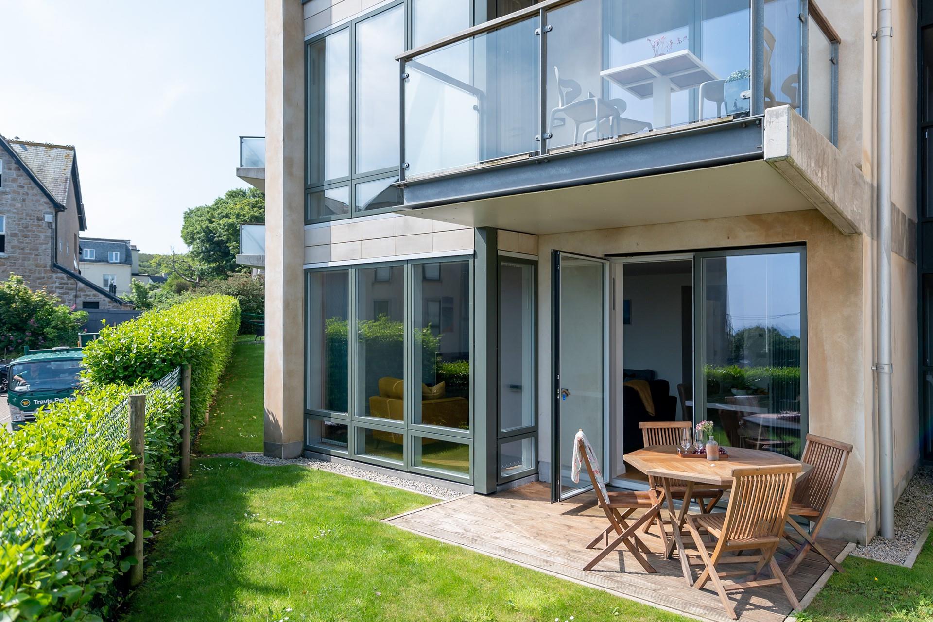 Spend hours in the sun on your patio immersed in a good book.