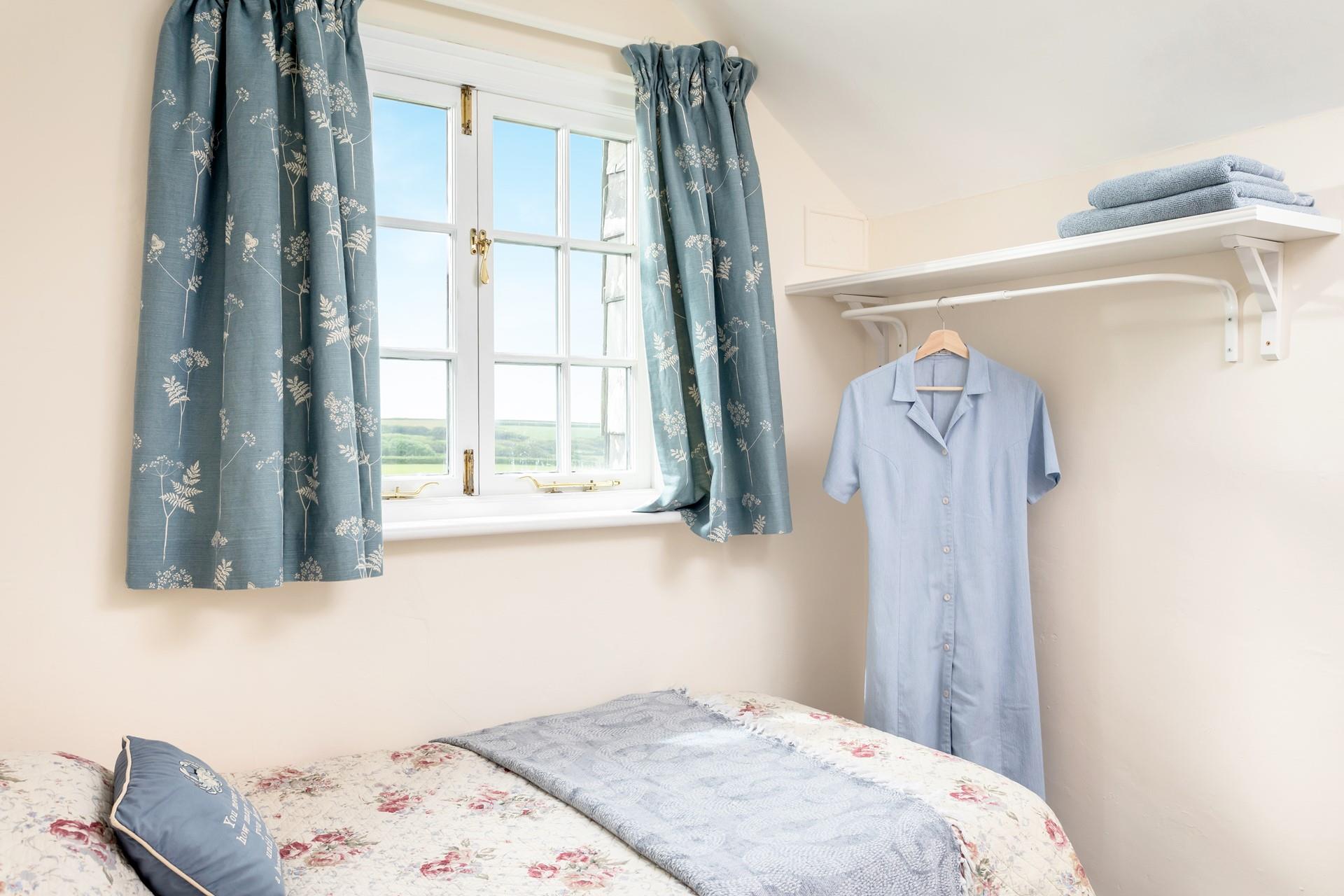 Wake up to stunning rolling countryside views.