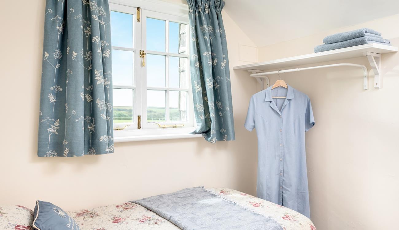 Wake up to stunning rolling countryside views.