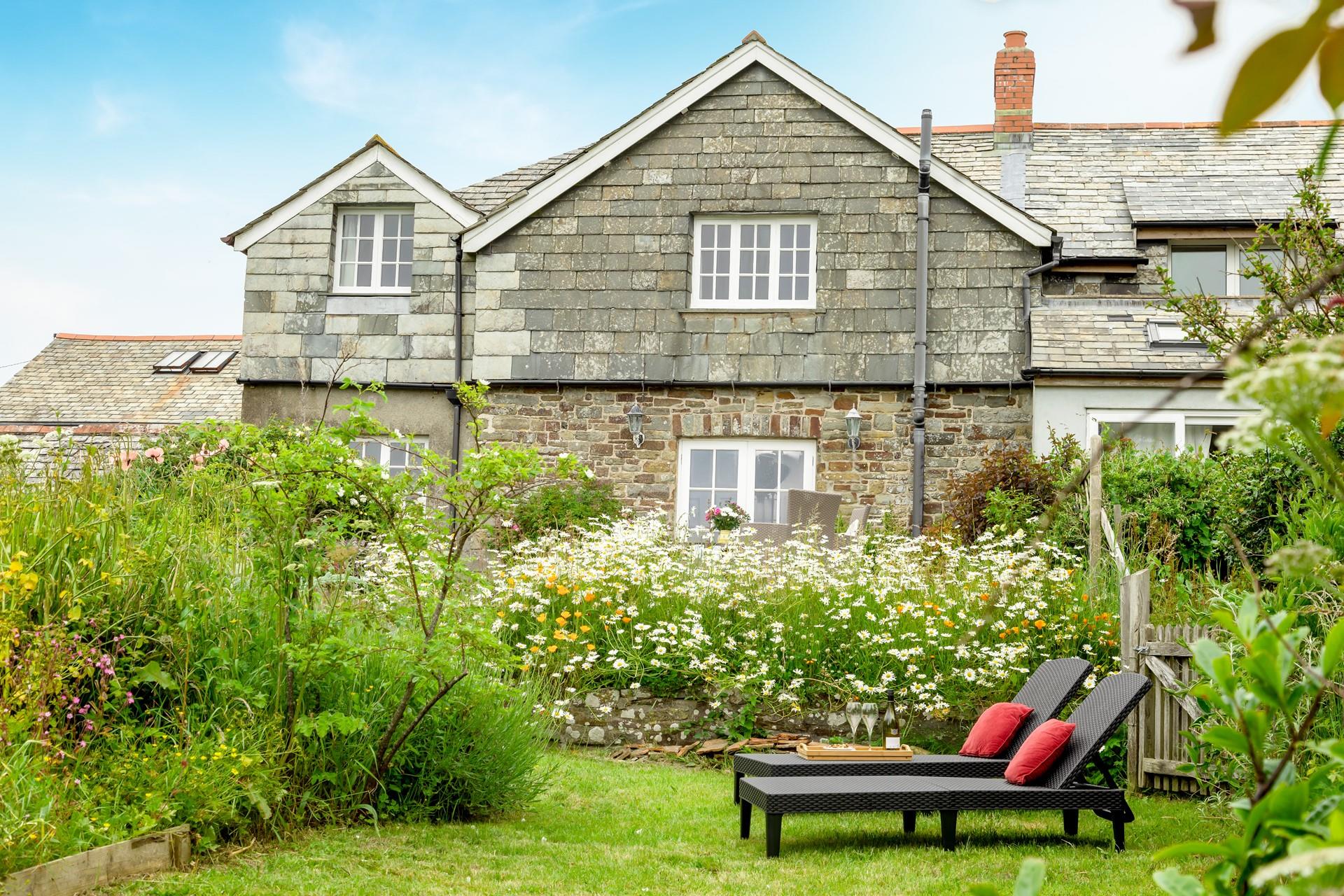 Lay on the loungers in the leafy garden soaking up the afternoon sun with your favourite drink in hand.