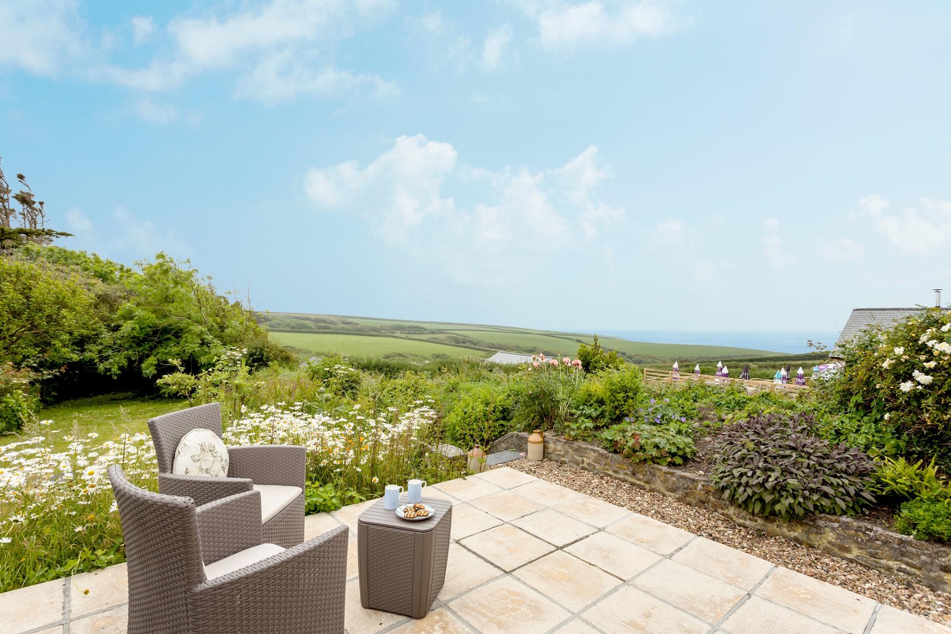 Take an afternoon cuppa out to soak up the sun.