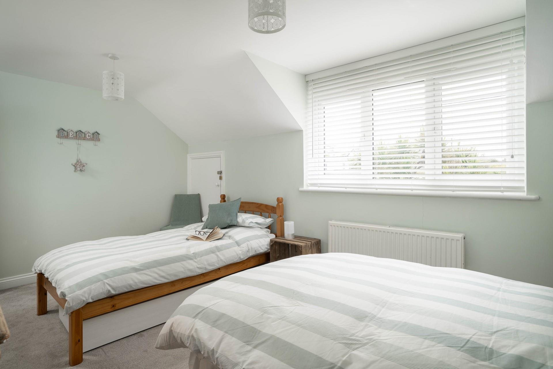 Settle the kids into bed and then head to your outside area for a drink.