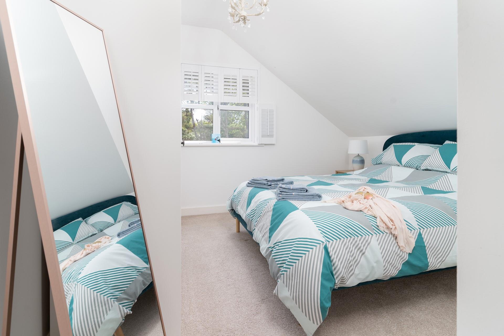 After spending all day at the beach, settle into bed for a cosy night's sleep.