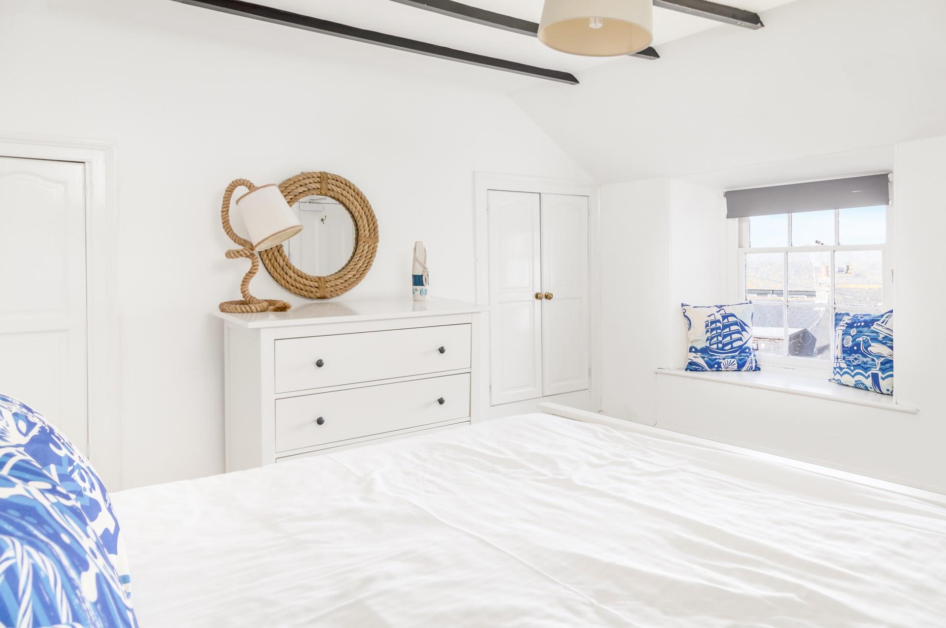 Nautical touches pay homage to the seaside town location of 7 Deer Park.