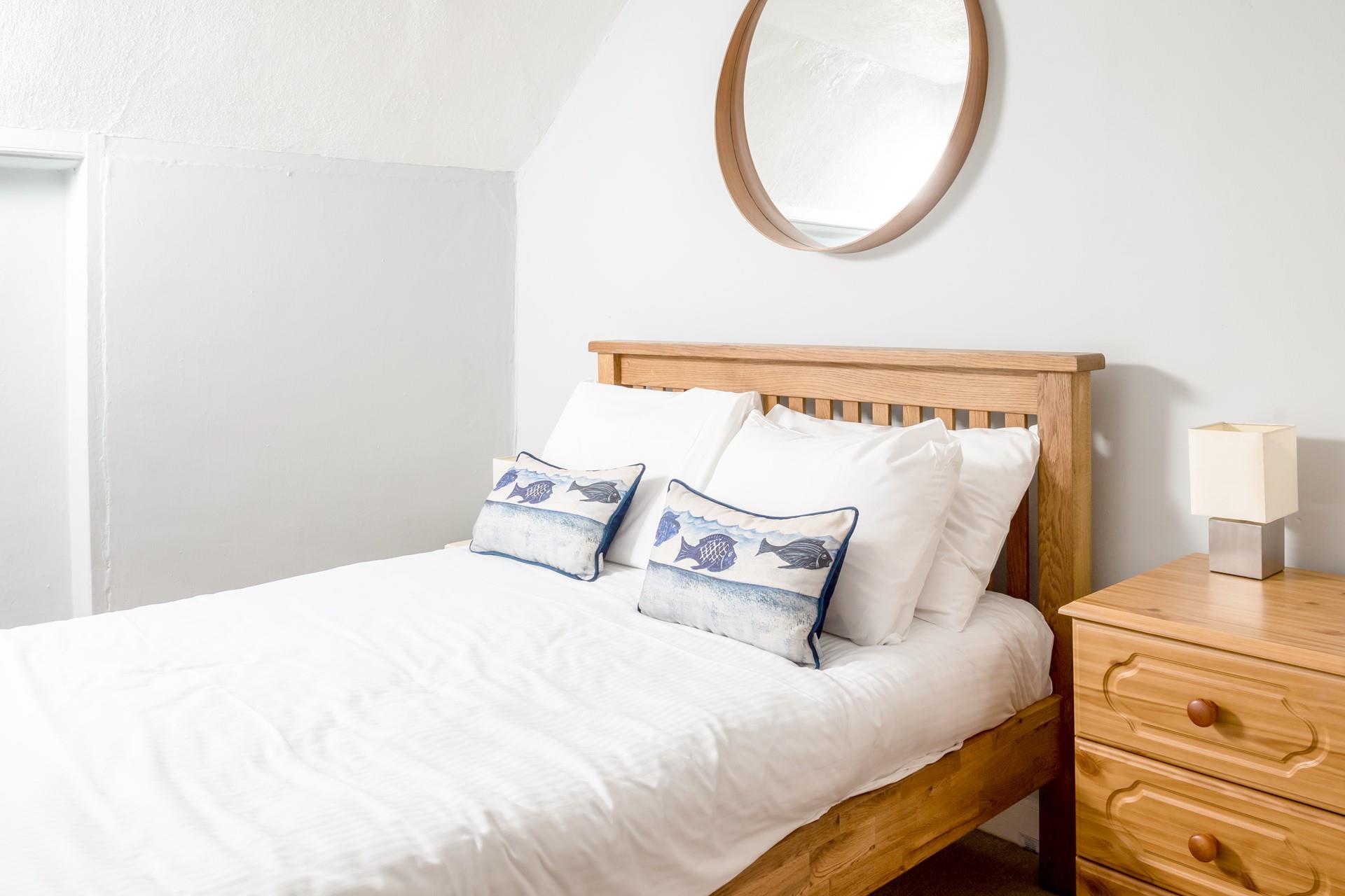 Sink into your king size bed and drift into a peaceful night's sleep.