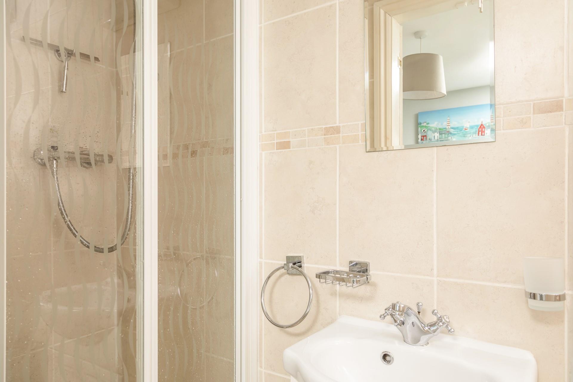 Start your day right with a hot shower then pack your beach bag and head to Fistral beach.