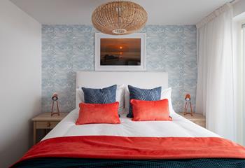 Bedroom 3 has a delightfully comfortable king size bed, so you will be sure to sleep soundly after a busy day.