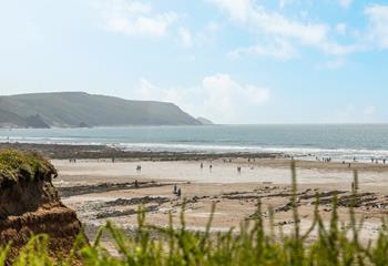 Your pooch will love letting off some steam on the beach each morning!