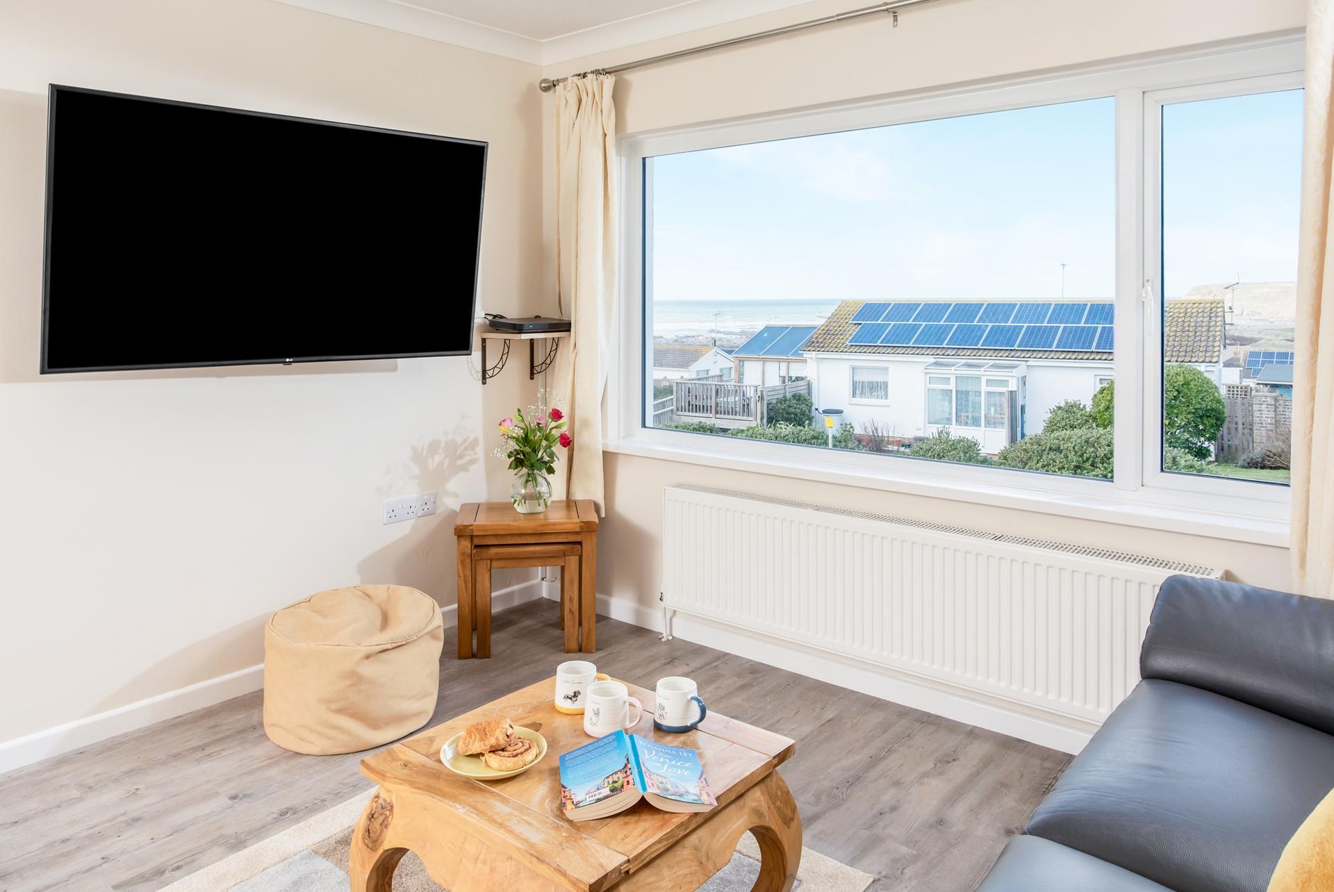 Put your feet up and watch the sun come down over the sea.