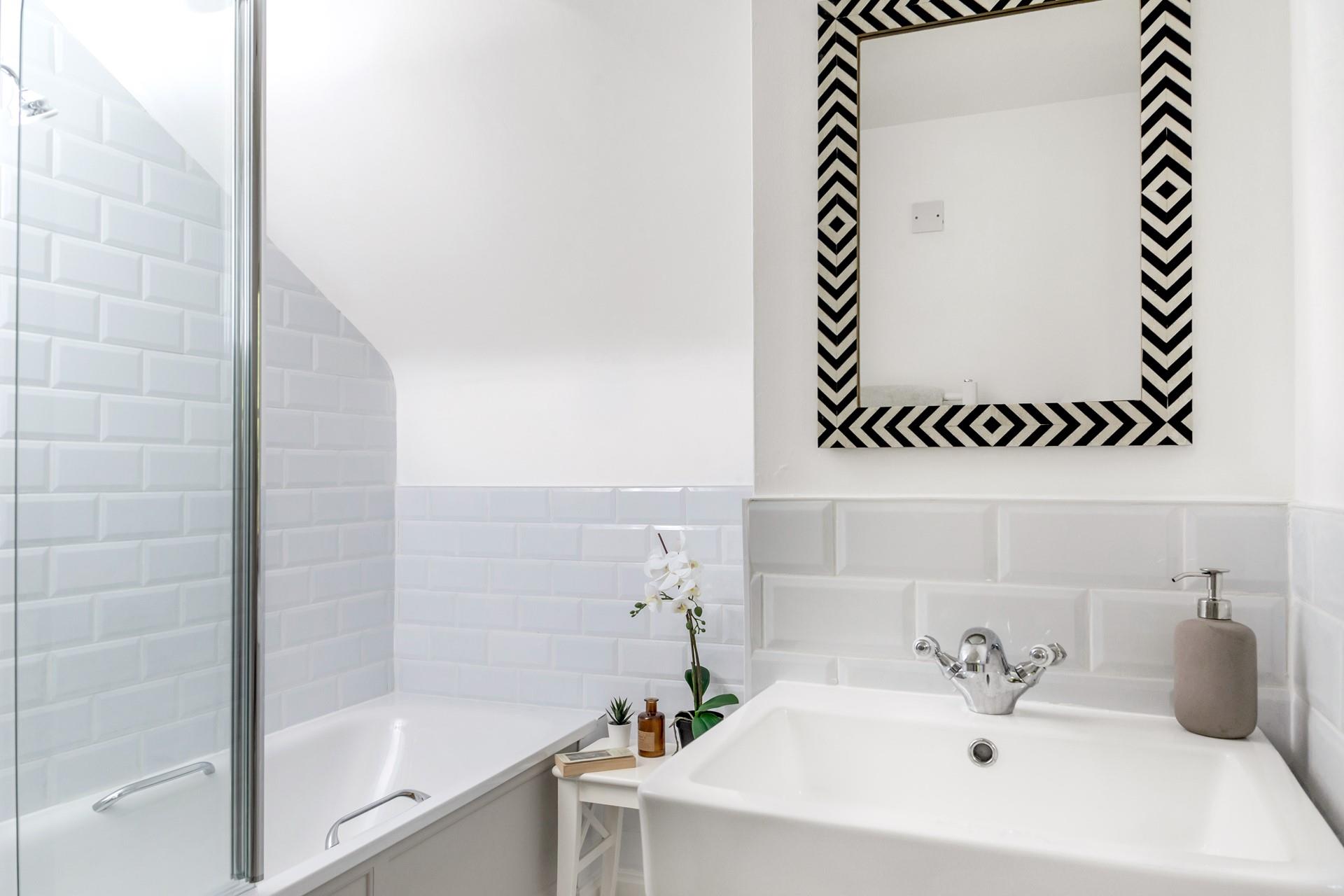 Immerse yourself in a luxurious bubble bath.