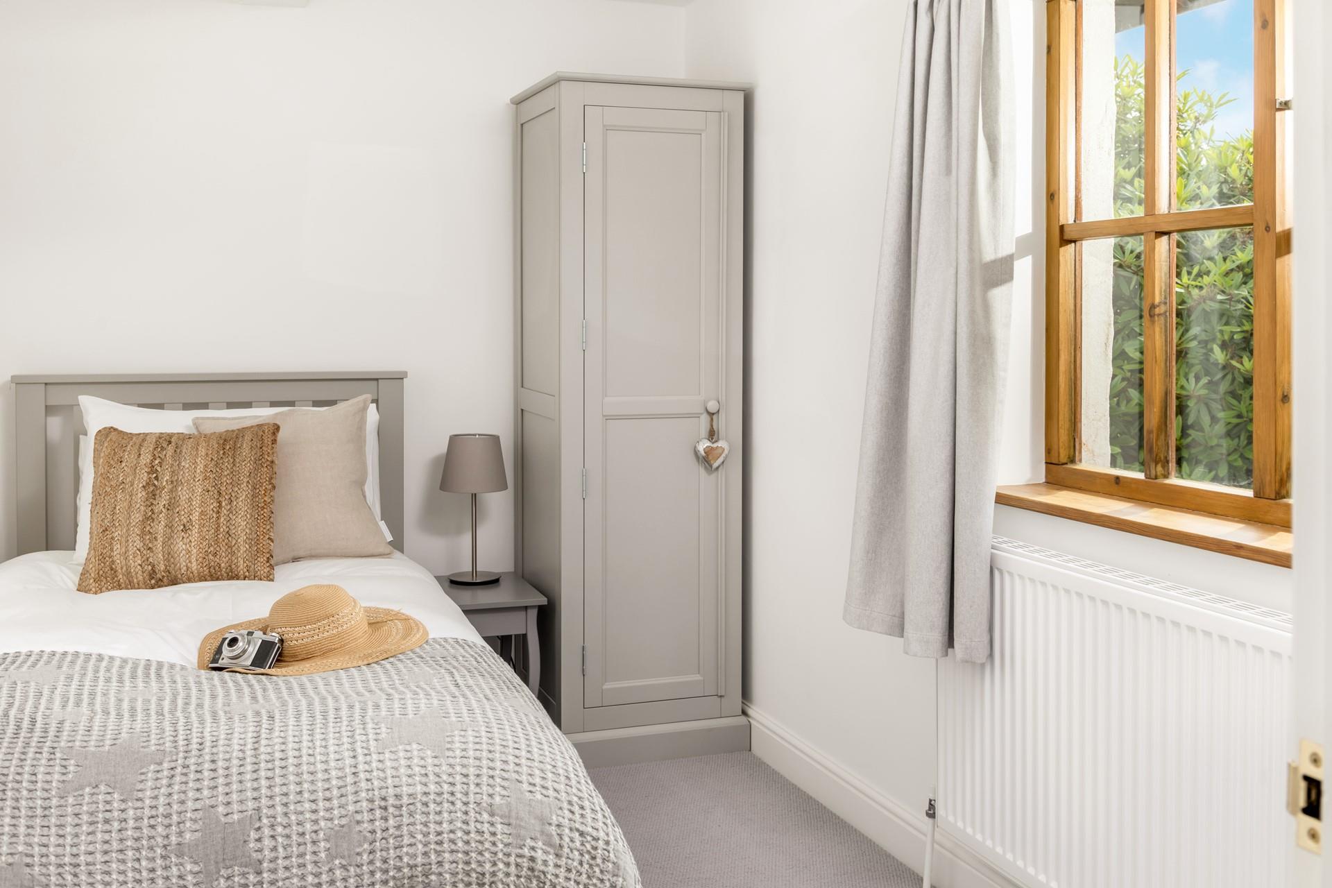 Wake up to charming country views.