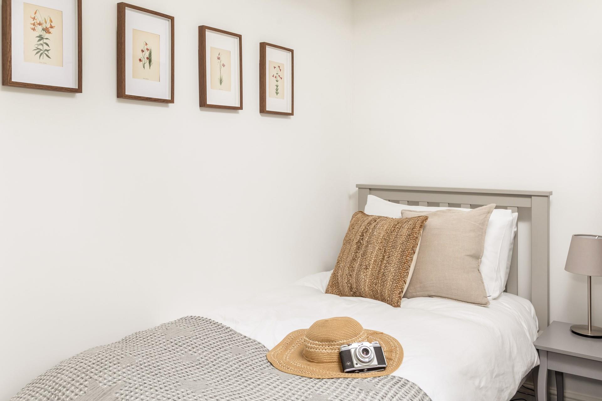 Sleep soundly in soft sheets and cosy surroundings.