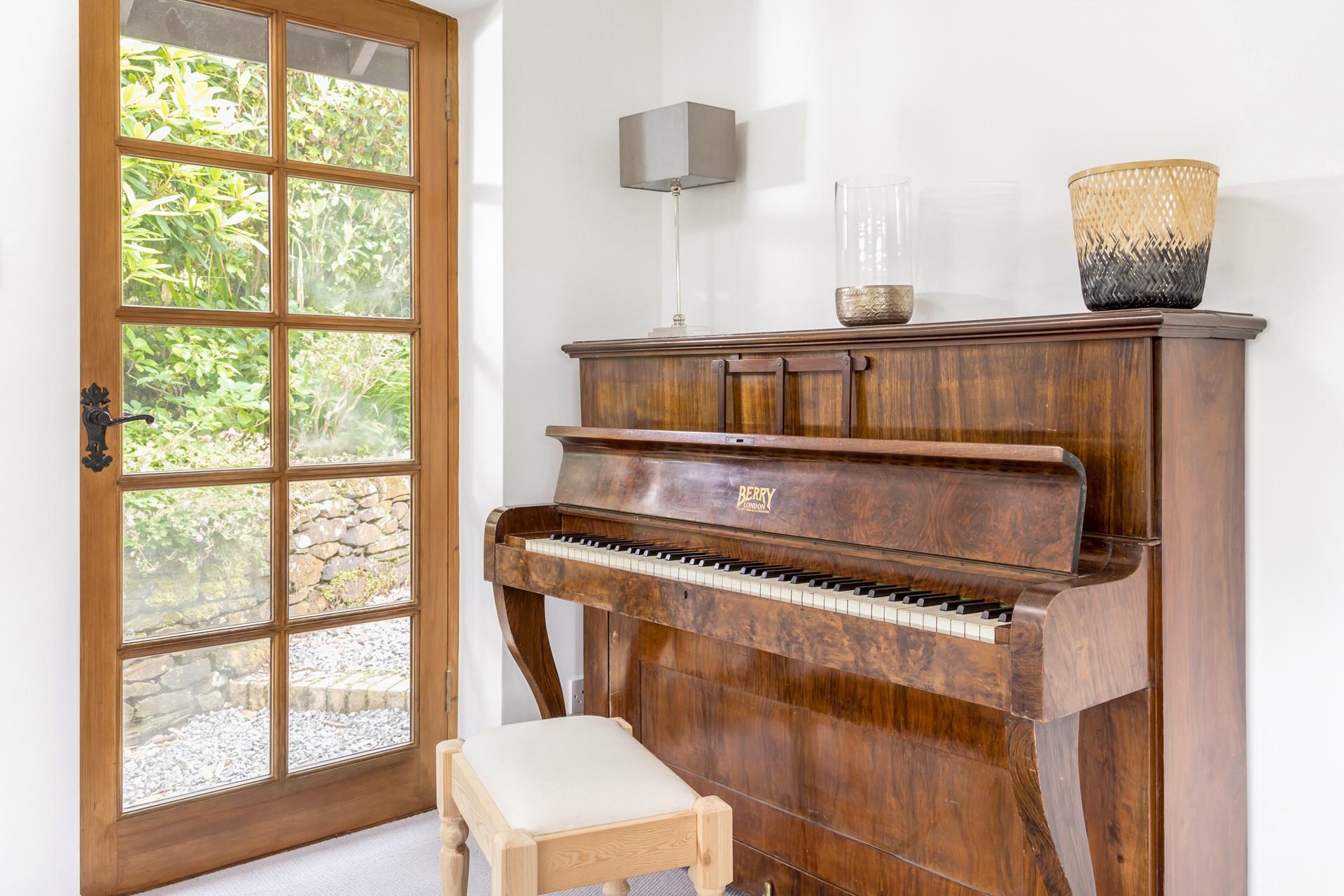 Unleash your musical side with the use of a piano and spend the evening creating music.