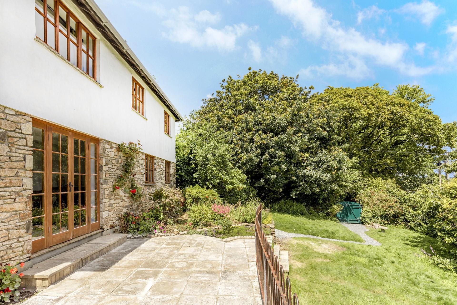 Sunbathe the day away on your sun trap patio.